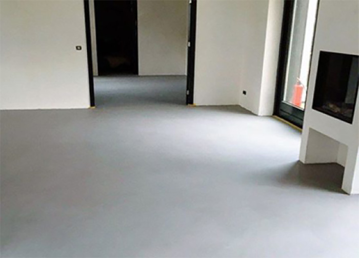 اجرای صحیح میکروسمنت روی گرمایش از کف