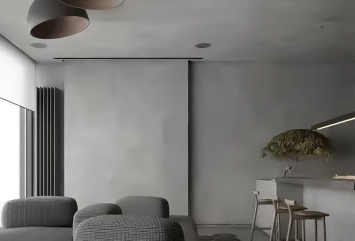 اجرای میکروسمنت روی سطوح عمودی بدون موج