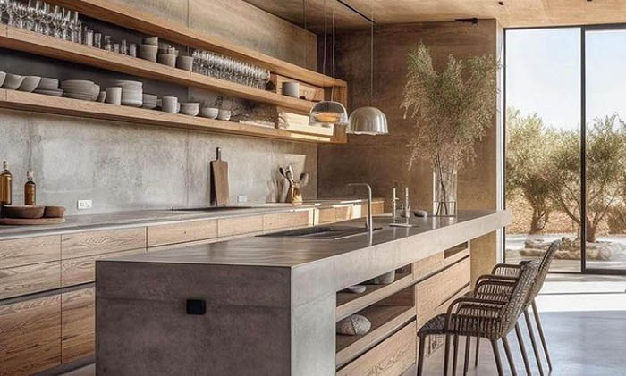 مراحل اجرا میکروسمنت روی چوب و MDF