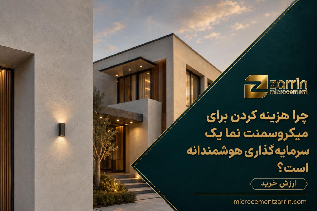 مقایسه قیمت نمای میکروسمنت با متریالهای سنتی (سنگ، آجر و کامپوزیت)