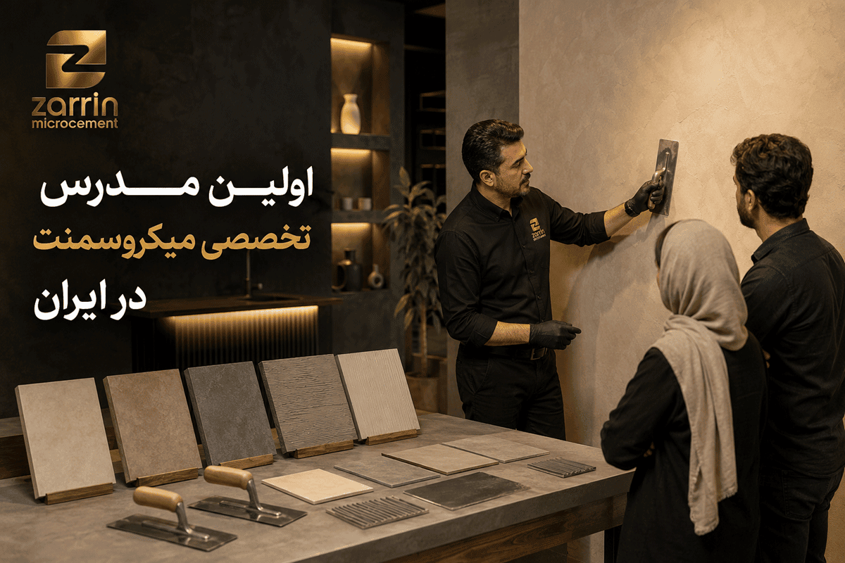 اولین مدرس تخصصی میکروسمنت در ایران