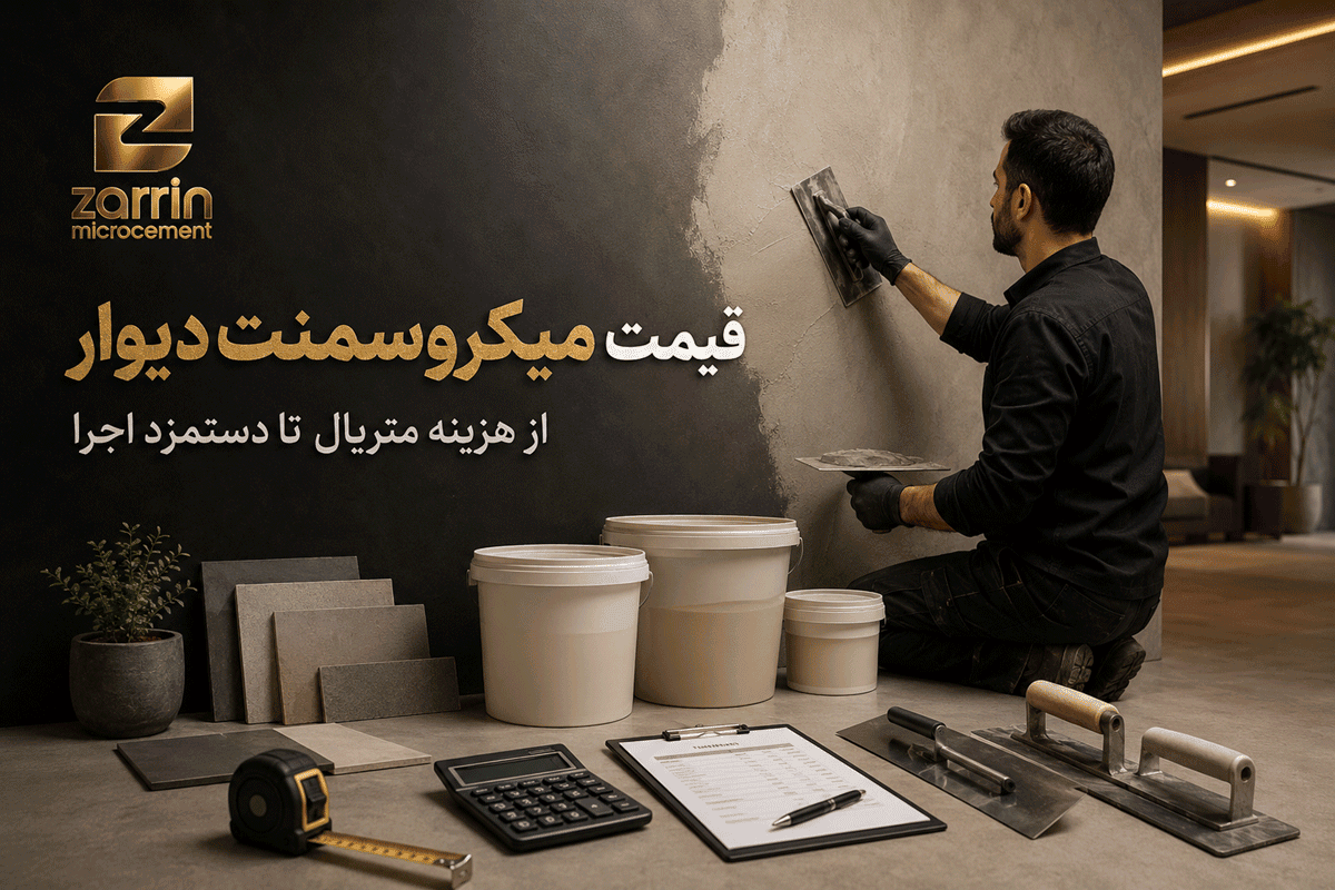 قیمت میکروسمنت دیوار