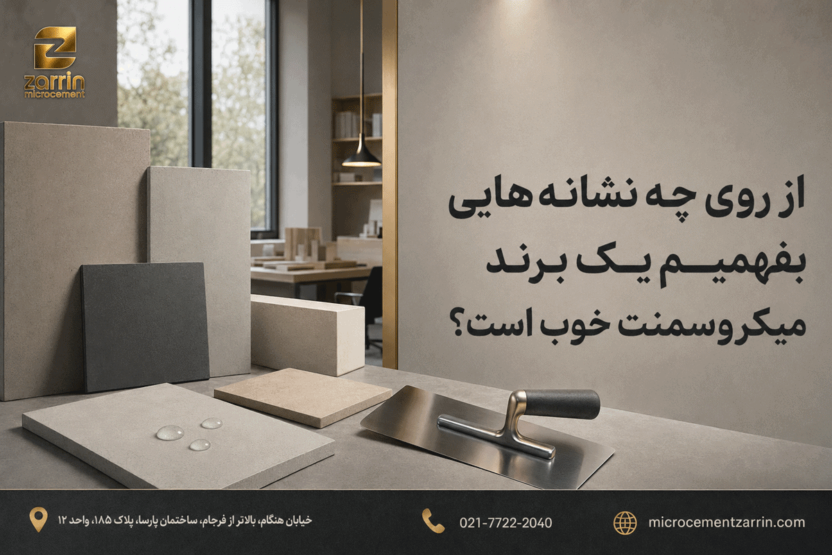 از روی چه نشانههایی بفهمیم یک برند میکروسمنت خوب است؟