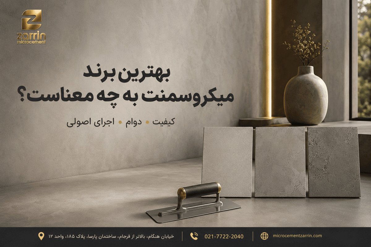 بهترین برند میکروسمنت به چه معناست؟
