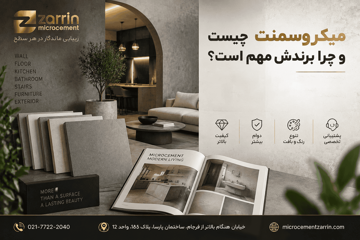 میکروسمنت چیست و چرا برندش مهم است؟