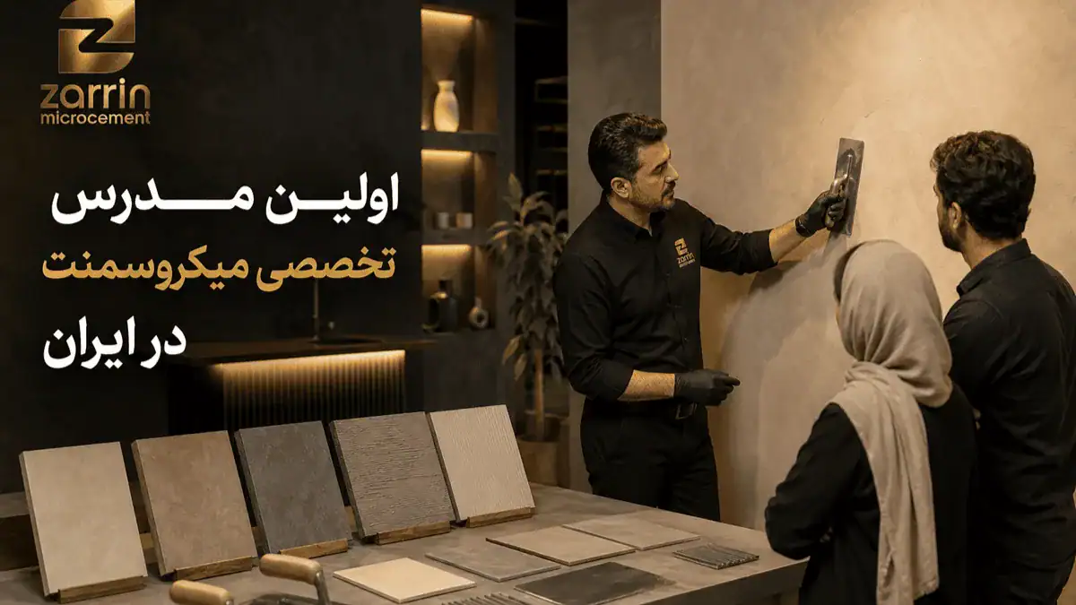 دورهی آموزش عملی اجرای میکروسمنت زرین